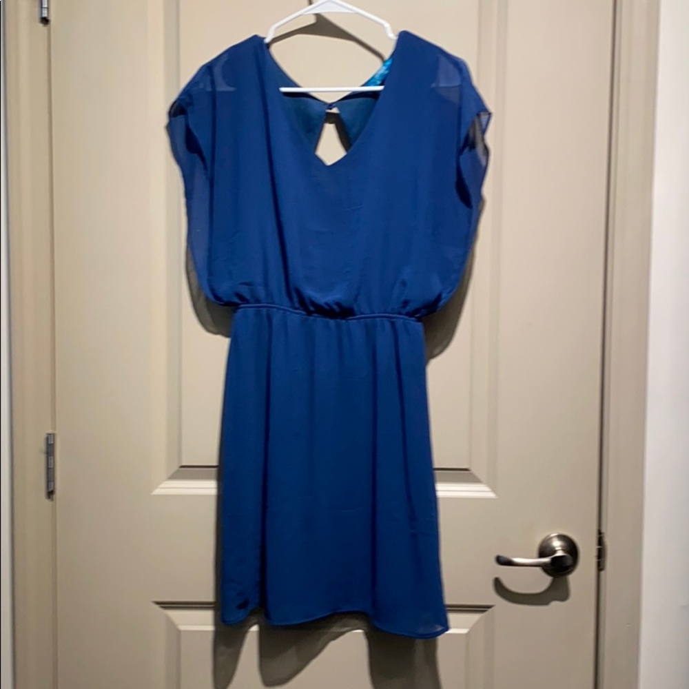 Navy blue dress